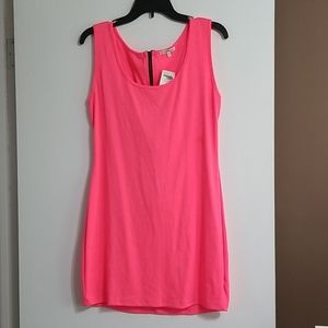 hot pink tight dress